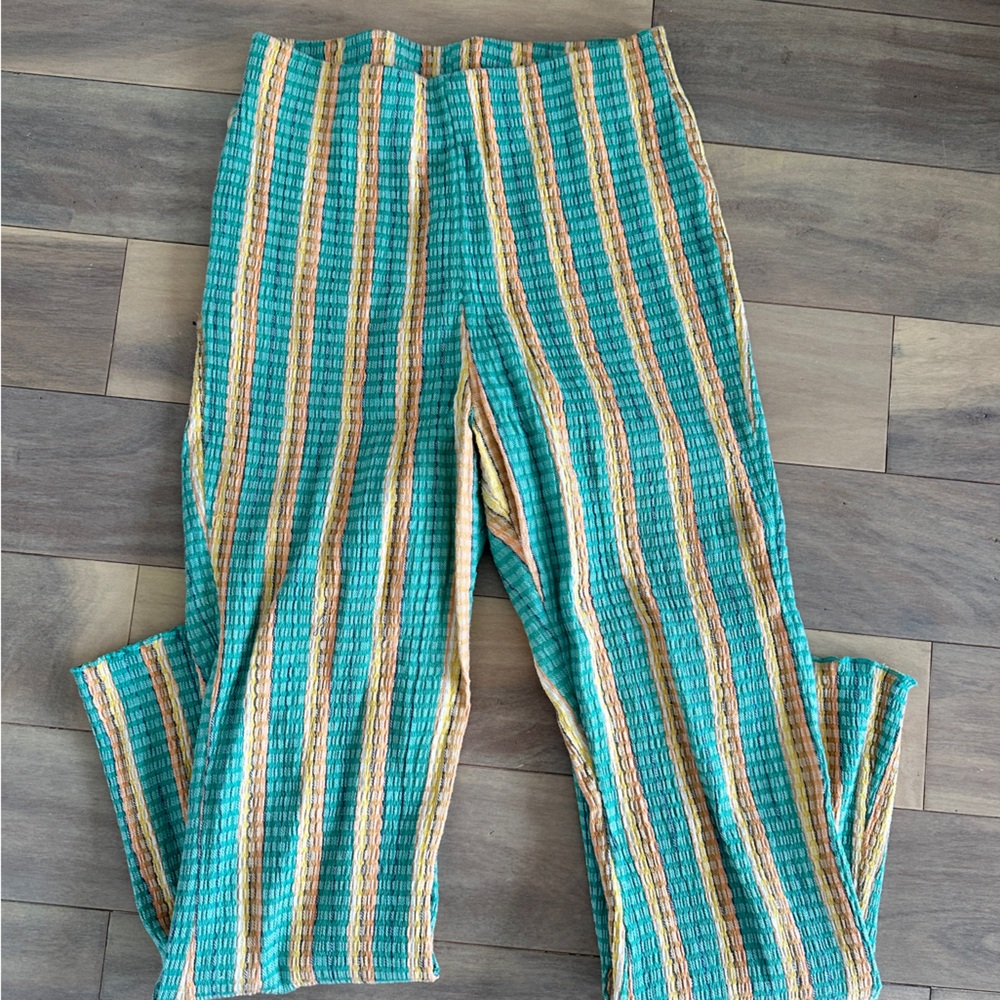 Free people flared knit pants
